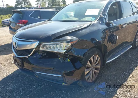 2015 Acura Mdx Technology Package z USA, uszkodzony, nr VIN 5FRYD4H48FB010113